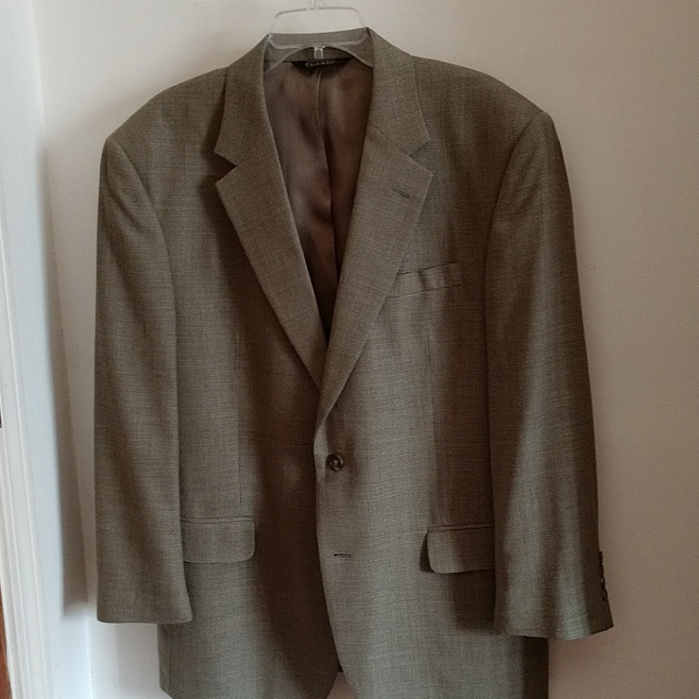 40R TWEED Wool BLAZER Joseph A Bank Looks New! Copy